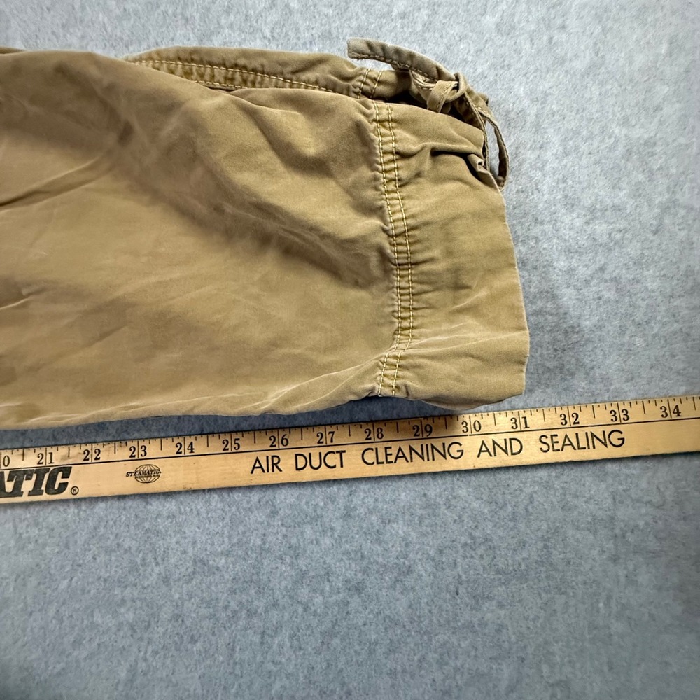 Vintage Polo Ralph Lauren Cargo Pants Mens 36x32 Tan Khaki Military Paratrooper - Picture 11 of 12